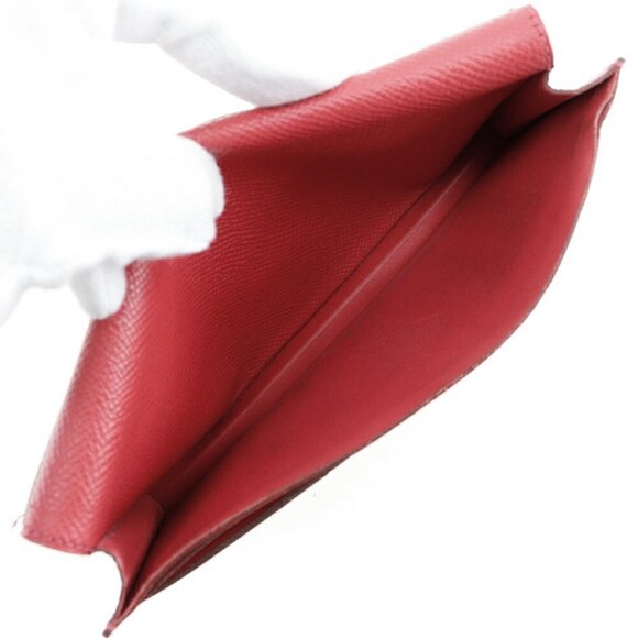 HERMES Red Bean Wallet - Picture 6 of 10